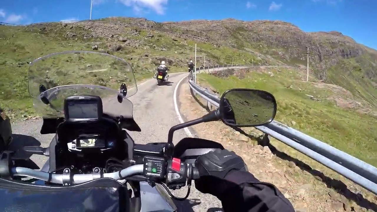 Bealach Na Ba (Pass of the cattle) on a Honda VFR1200X Crosstourer DCT