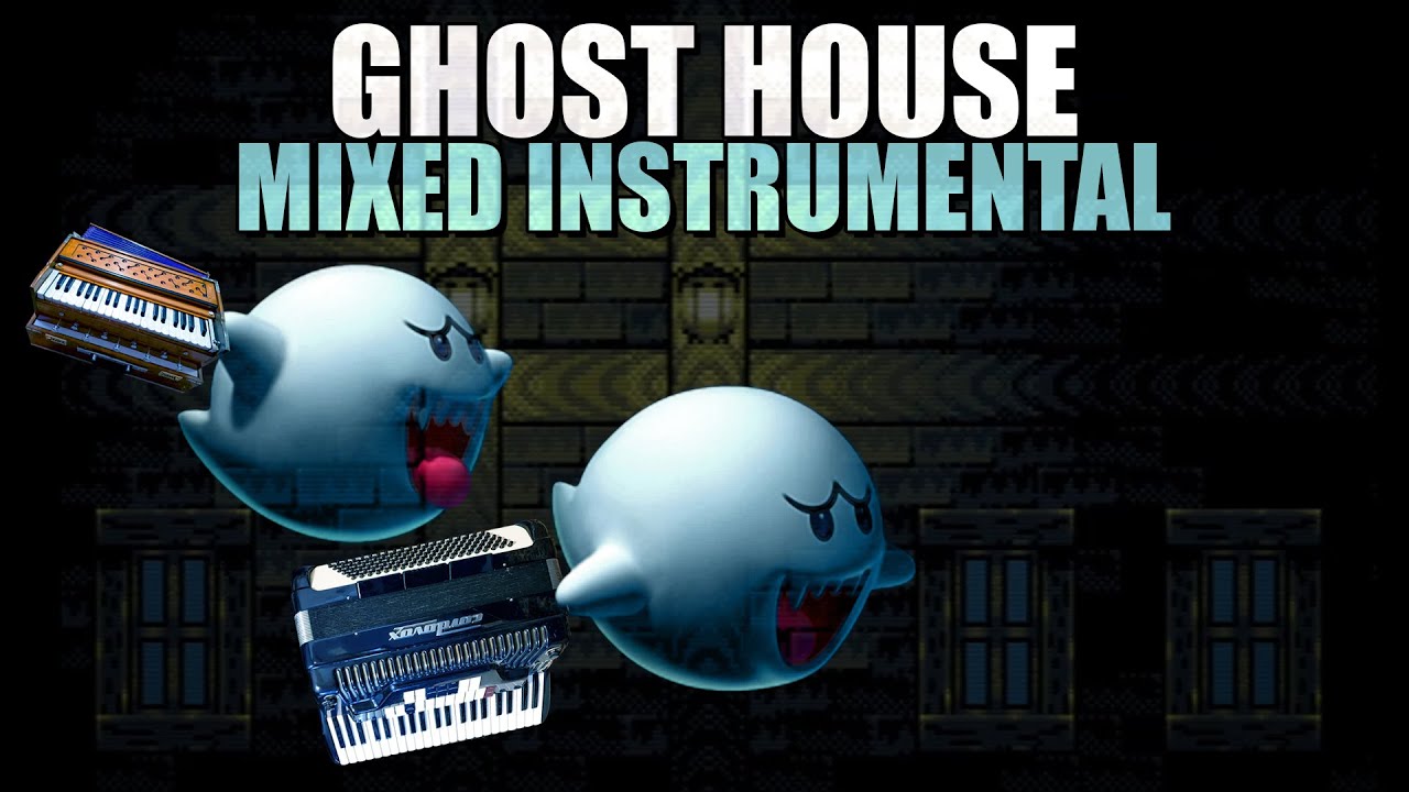 SMW - Ghost House Theme Remake | Accordion & Harmonium