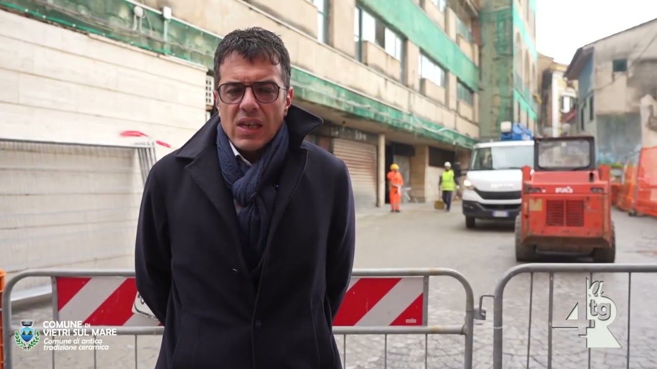 Partiti i lavori di messa in sicurezza del Regina Margherita alla frazione Marina di Vietri sul Mare