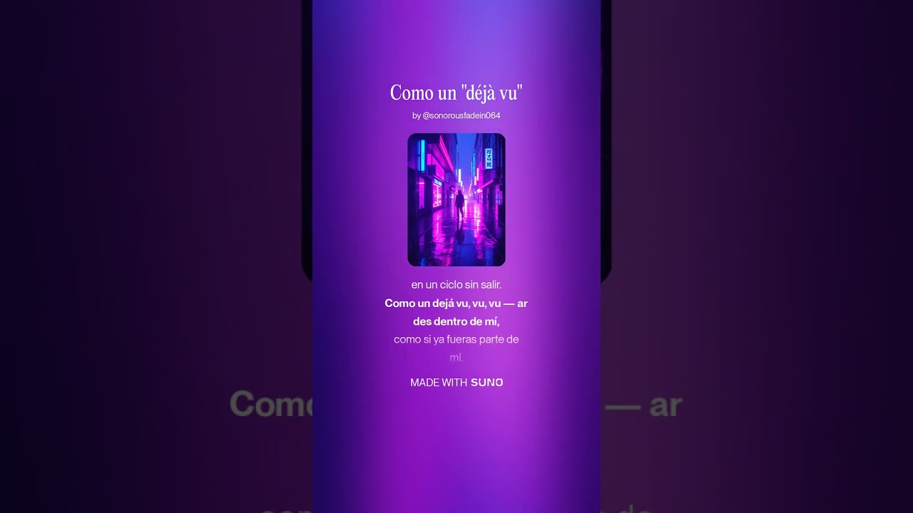 Como un Dejá vu (letra y musica de Pedro Musat)