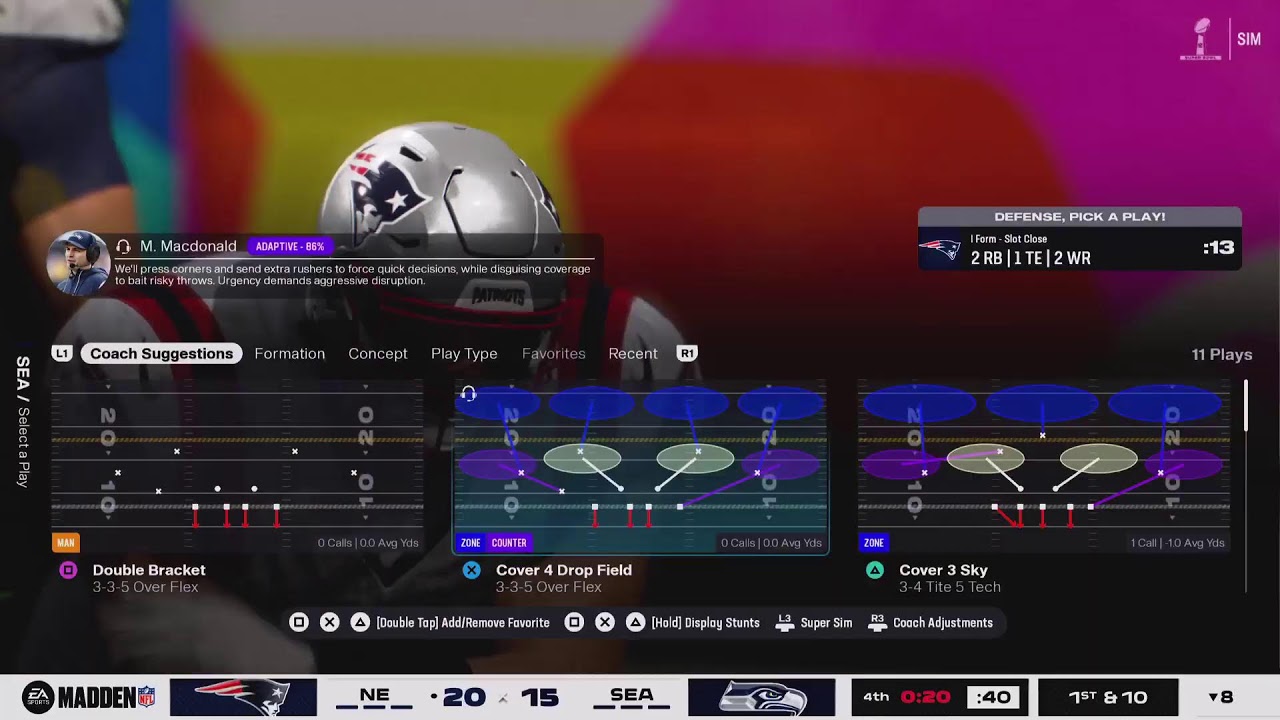 Playing Superbowl LX