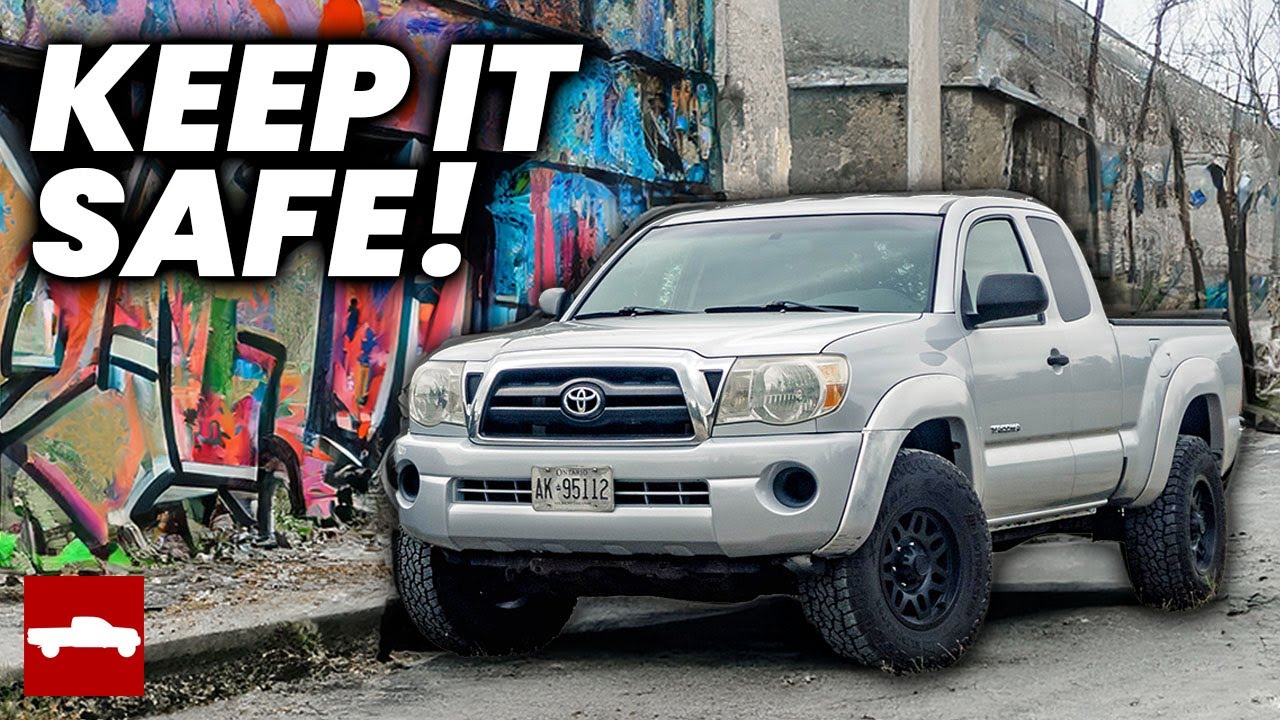Keep The THIEVES Out! TUFFY Tacoma Console Safe Install