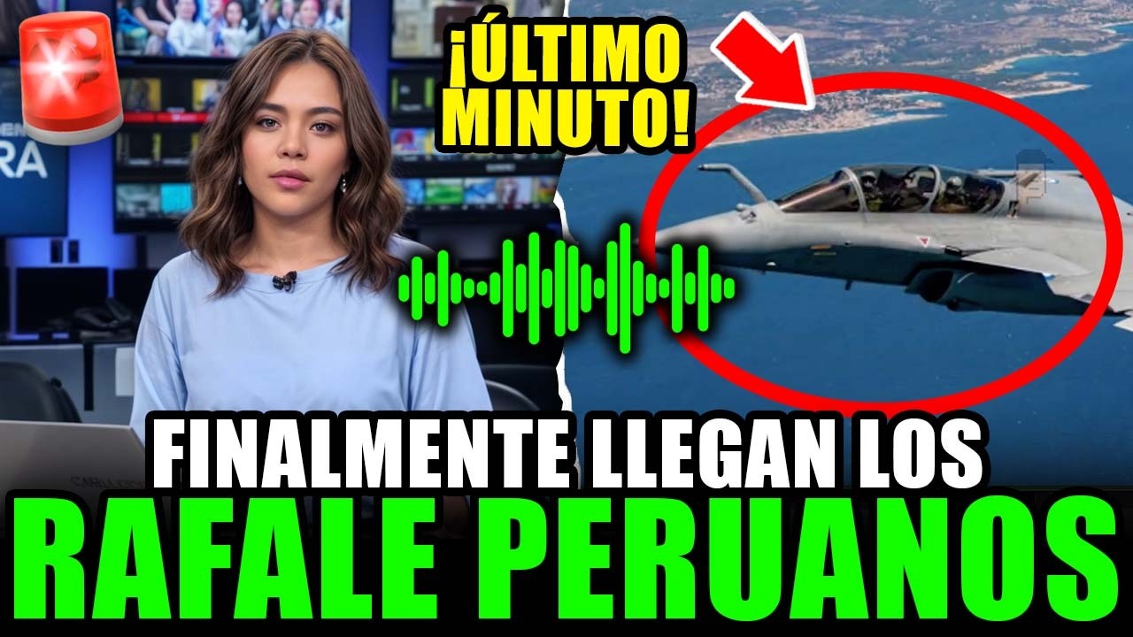 Aterrizan los NUEVOS CAZAS RAFALE para MEJORAR la FUERZA AÉREA peruana