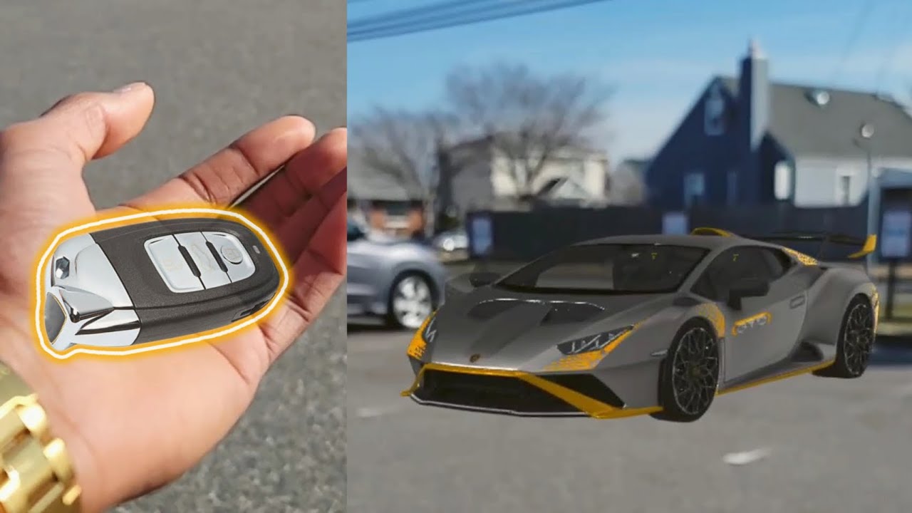 Taking delivery of my 2023 Lamborghini Hurac&aacute;n STO |  (In Augmented Reality) NFT Skit