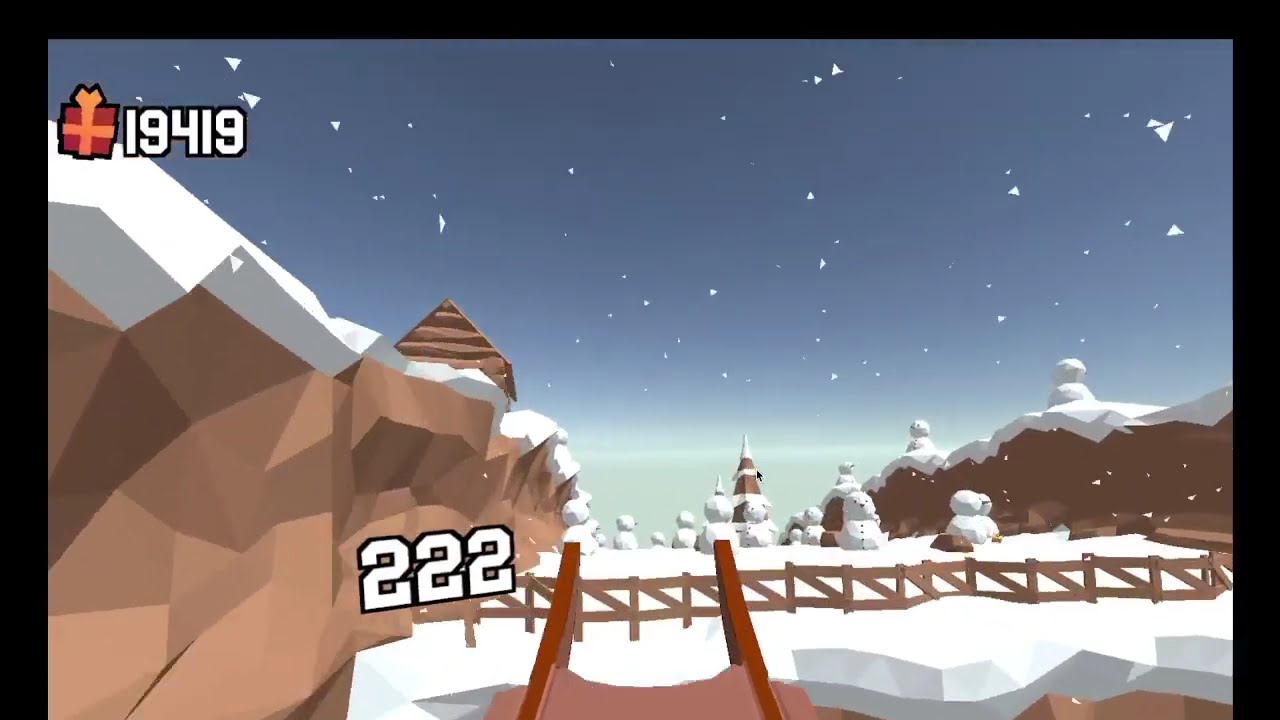 Snow Rider 3D (494 ⭐️ PB score ⭐️)