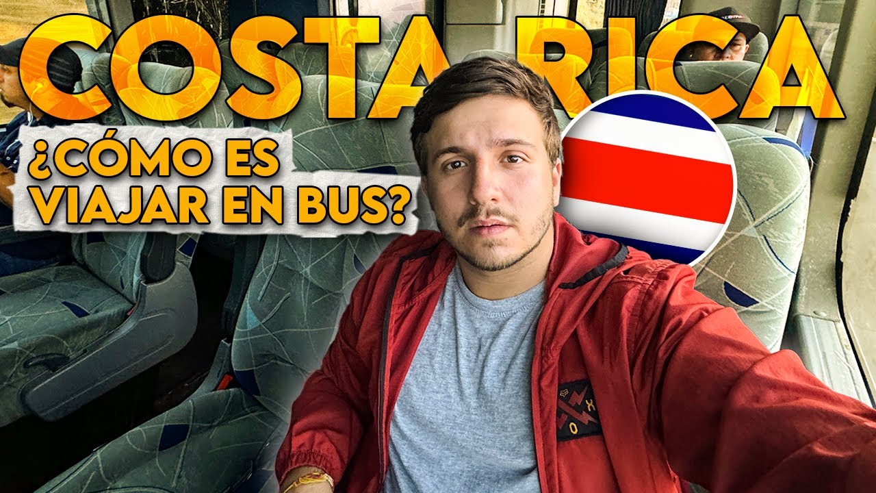 VIAJANDO por COSTA RICA en BUS 🇨🇷 | ¿Cómo es?