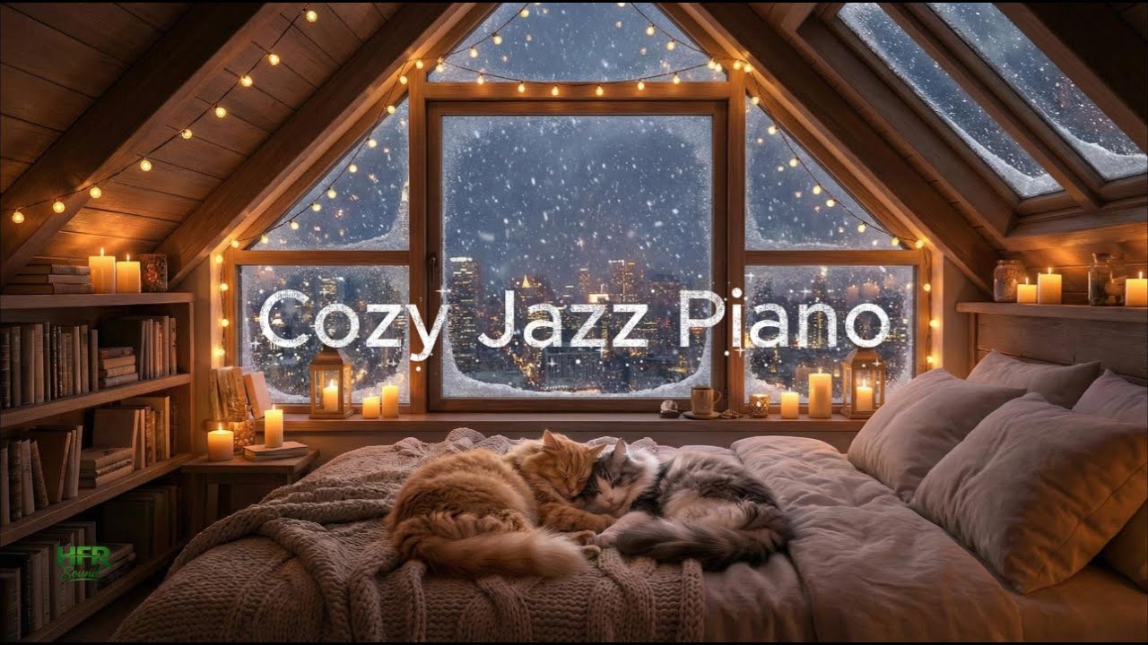 Cozy with Soft Piano Jazz  - Coffee Shop Chill Music for Relaxing, Studying and Working Instrumental