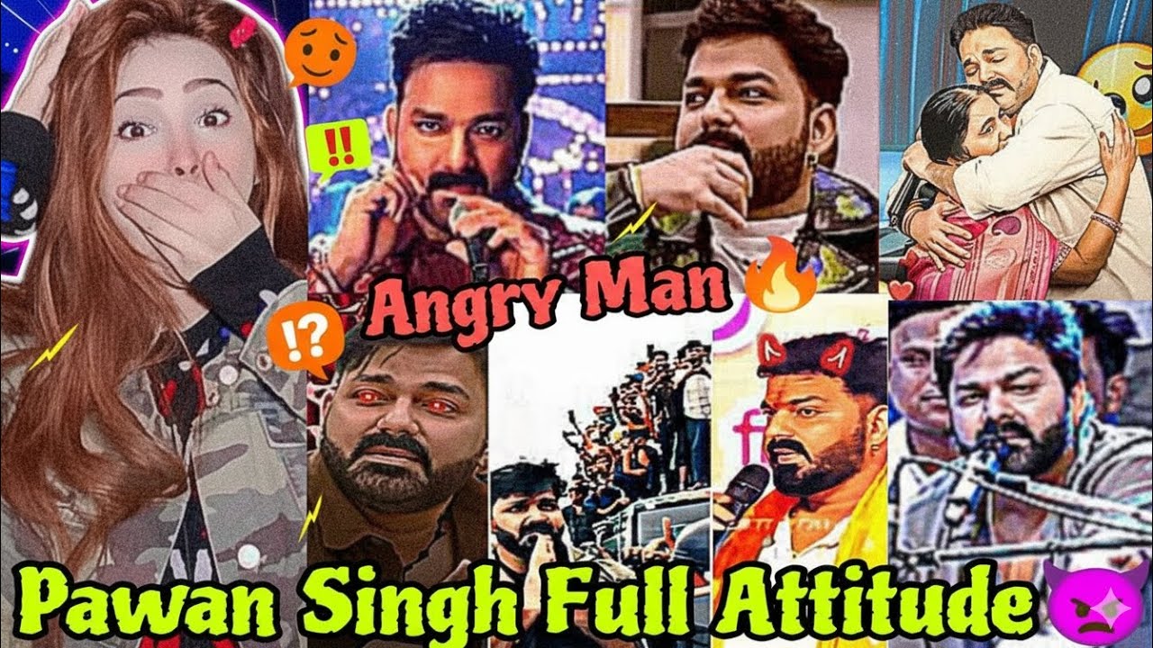Reaction on Pawan Singh Attitude Videos🔥😈 | Pawan Star Trending Shorts | Bihar