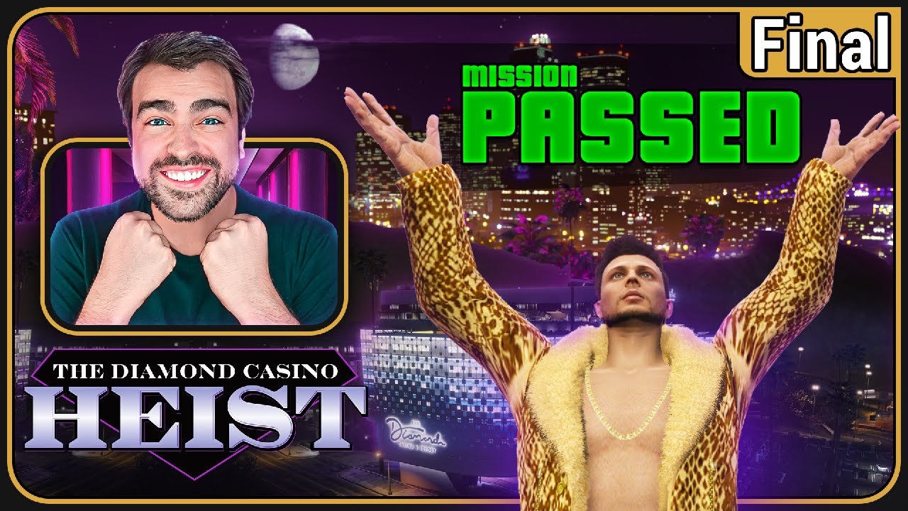This Took 18 Attempts And 9 Months To Beat! - GTA Online Diamond Casino Heist Part 4 [Heist] - (VOD)