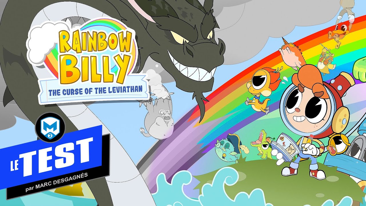 TEST du jeu Rainbow Billy: The Curse of the Leviathan - PS4, Xbox One, Switch, PC