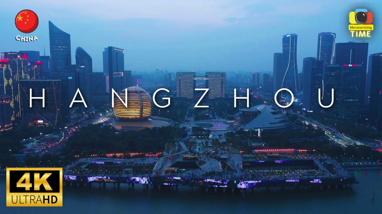 Hangzhou 4k China - Travel Film - Travel China -  Hangzhou China  Zhejiang province travel 4k