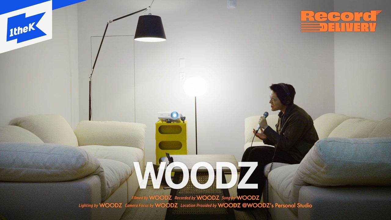 WOODZ ‘CINEMA'｜Record Delivery📦｜Self Recording @WOODZ’s Personal Studio｜우즈 조승연｜LIVE｜레코드딜리버리
