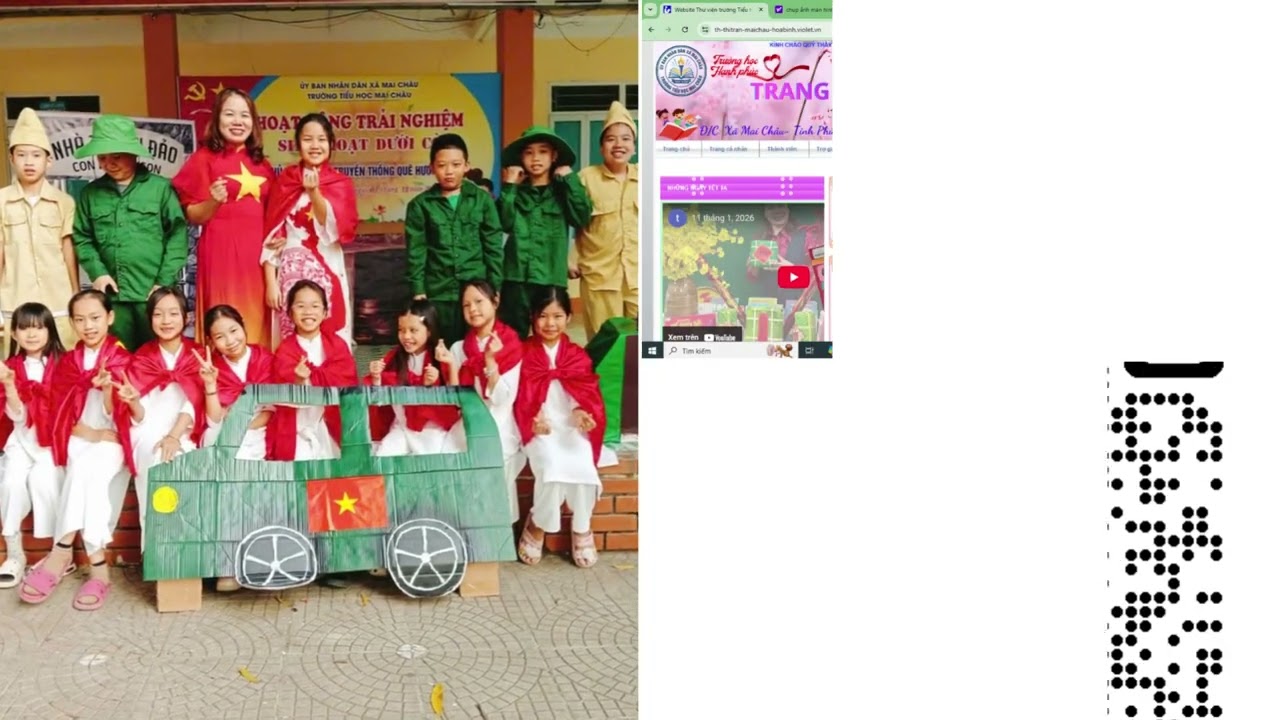 Giới thiệu Website thư viện trường Tiểu học Mai Châu 💖
