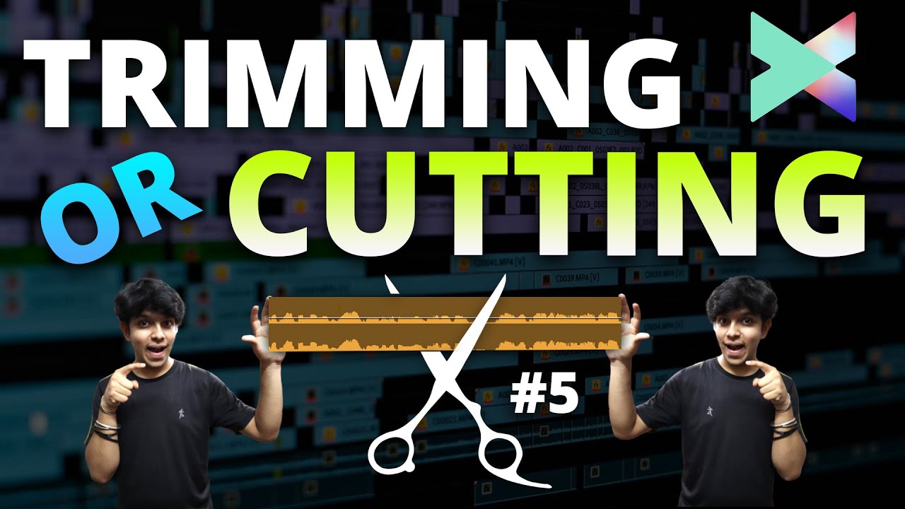 HOW TO TRIM AND CUT VIDEO - FILMORA X VIDEO EDITOR HINDI TUTORIAL - #5
