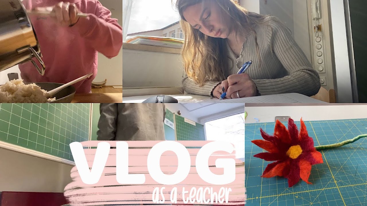 weekly VLOG: come to work with me // teacher // school // gyst // Unterricht vorbereiten // daily