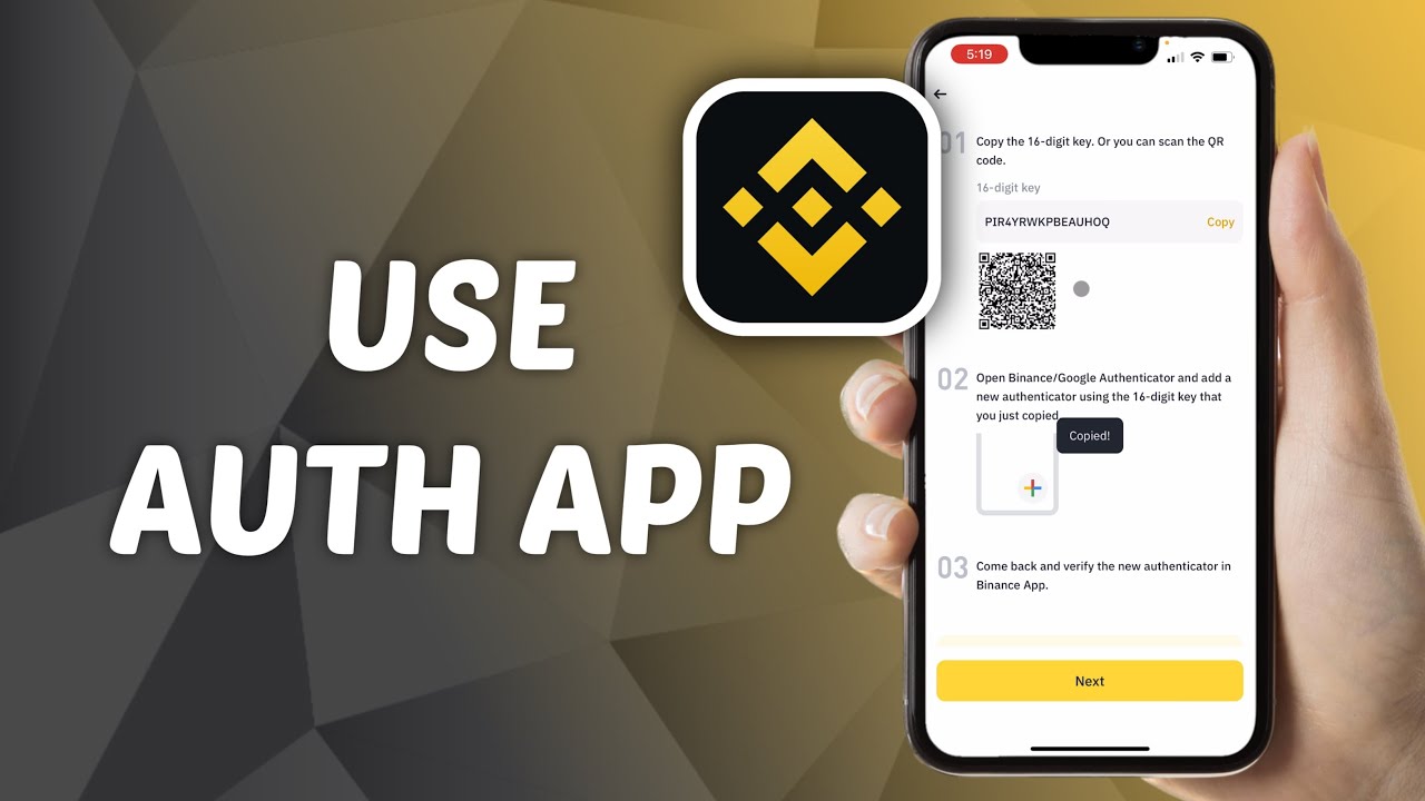 Как использовать приложение Authenticator для Binance