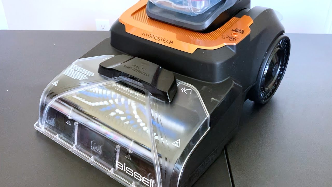 BISSELL Revolution Hydrosteam Upright Carpet Cleaner 4123 | Demo and Review