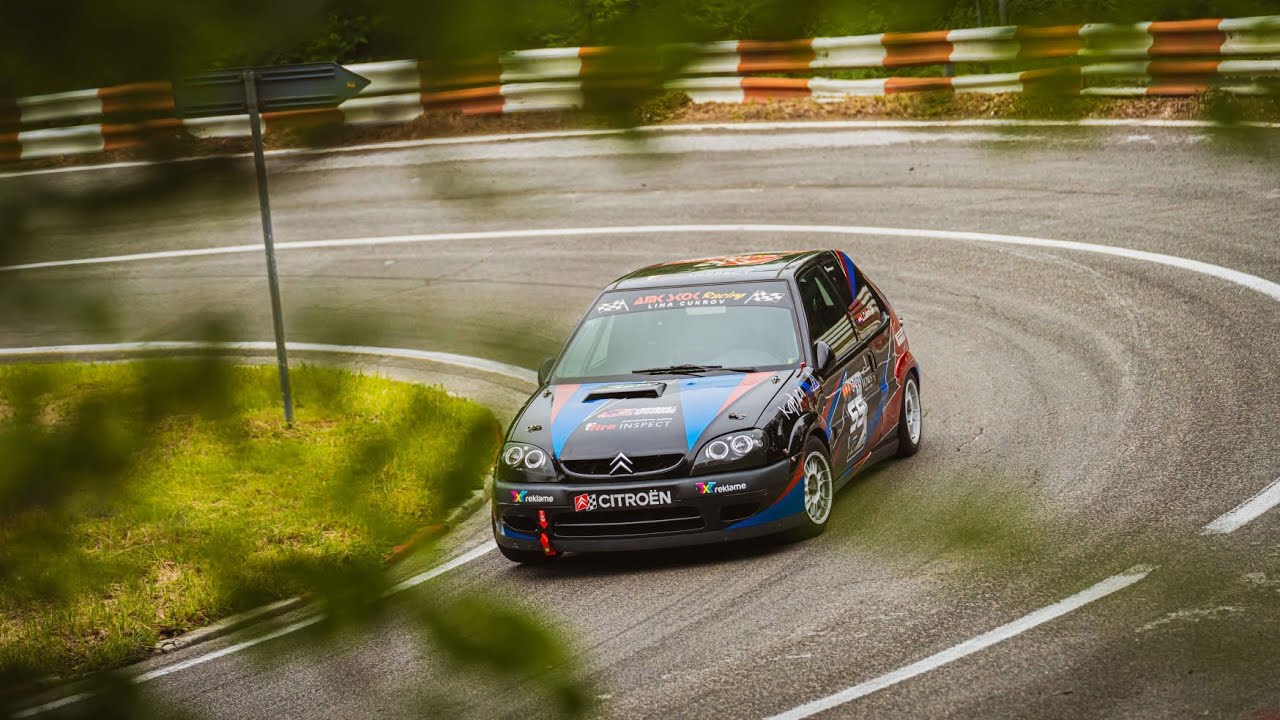 Buzetski dani 2024 - Buzet hillclimb 2024 - 2nd race - spin out - Citroen Saxo onboard Lina Cukrov