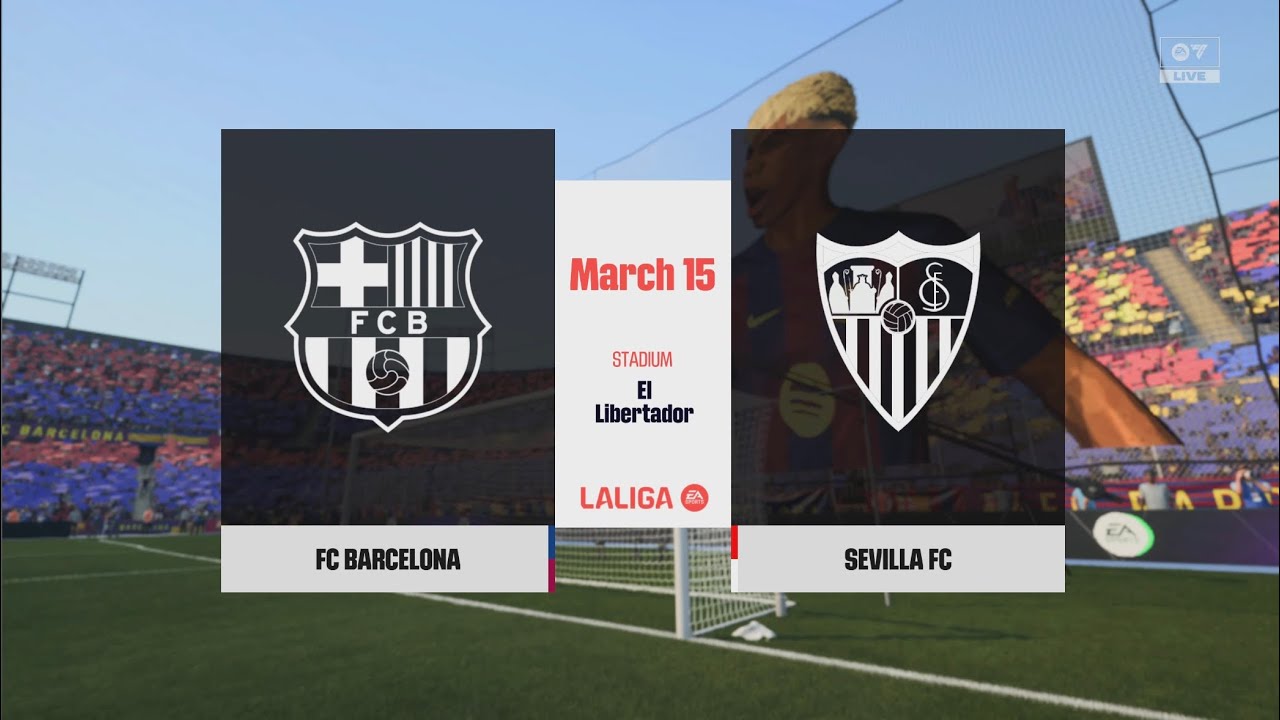 FC 26 | FC Barcelona vs Sevilla FC LaLiga 2025/26 - Full Gameplay PS5™ [4K HDR]