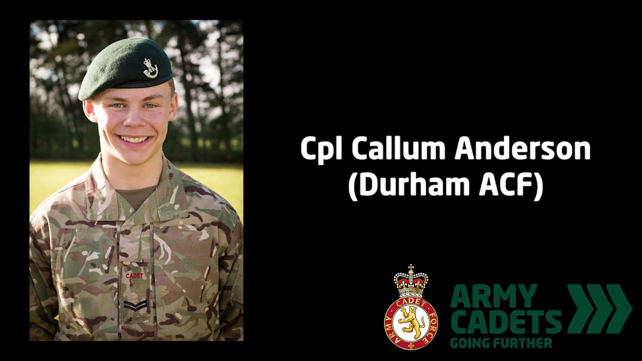 Cpl Callum Anderson - Durham ACF
