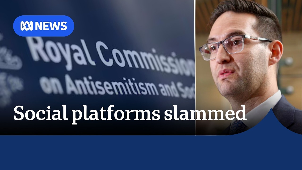 MP Josh Burns slams social media giants for antisemitism response | ABC NEW
