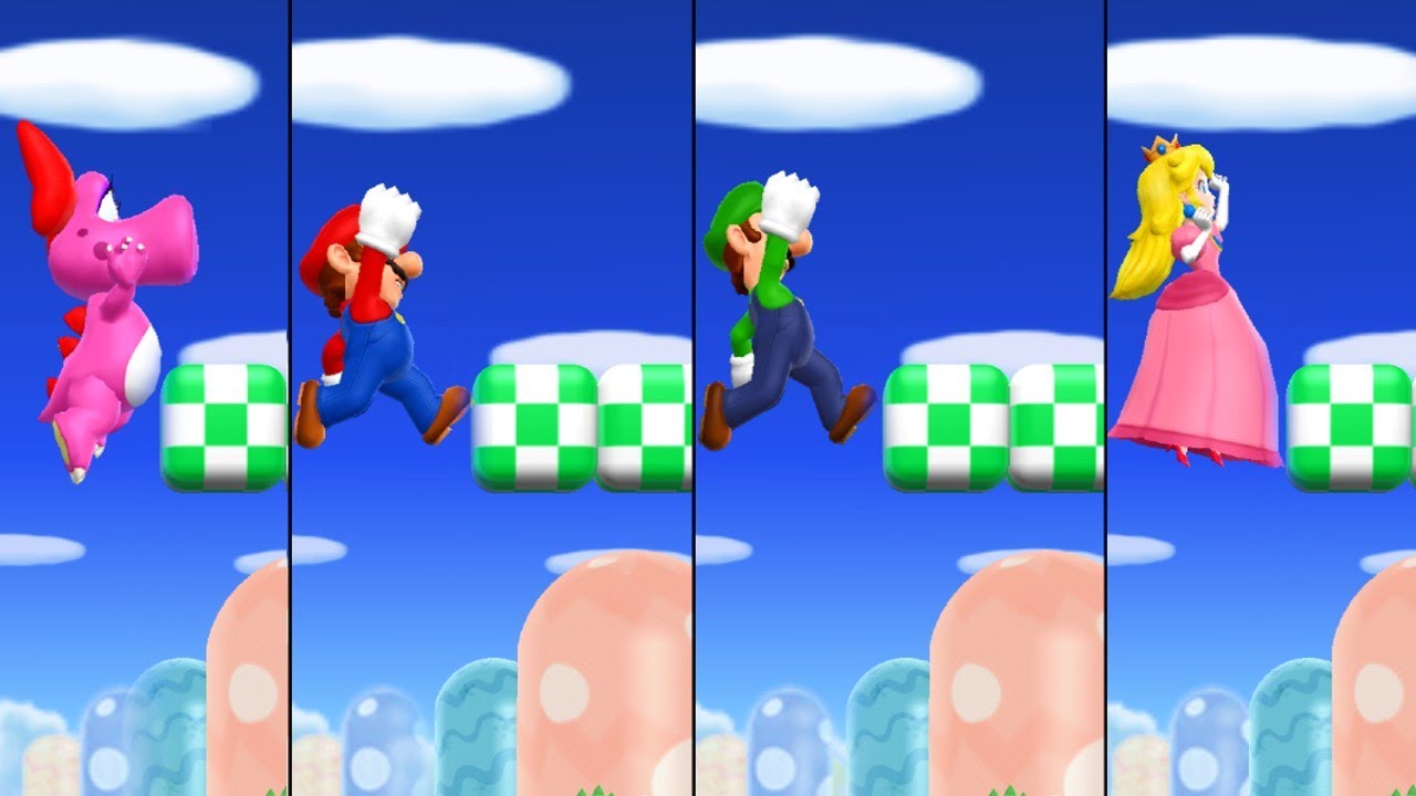 Mario Party 9 Garden Battle - Birdo vs Mario vs Luigi vs Peach (Master COM)| EzMario