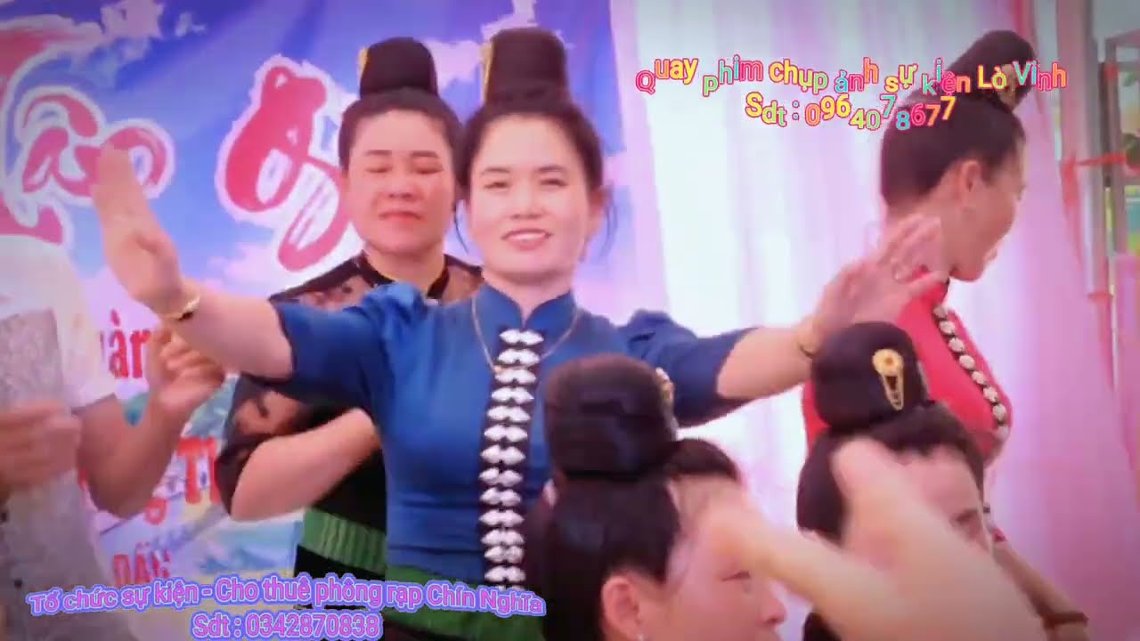 Nhạc Sàn Thái Tây Bắc -Lễ Tân Gia Nam Phong Lươi Là, Nà Nghịu, Sông Mã, Sơn La Cực Vui