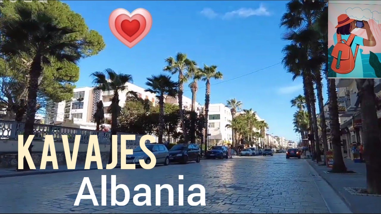 Kavaje Albania 4K walking tour visit
