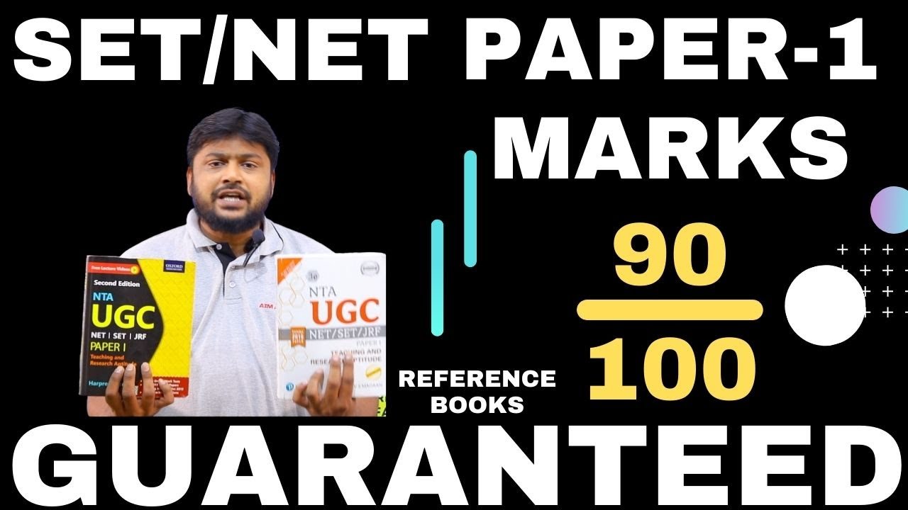 SET/NET Paper-I : Reference Books | Guaranteed 90/100 Marks | SET/NET Paper-I Online Classes #apset