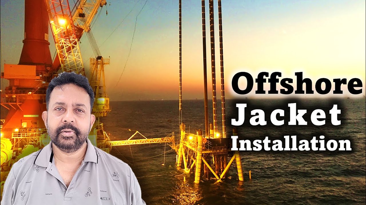 How Offshore Oil Platforms Are Installed | Step-by-Step Jacket Installation Explained for Surveyors