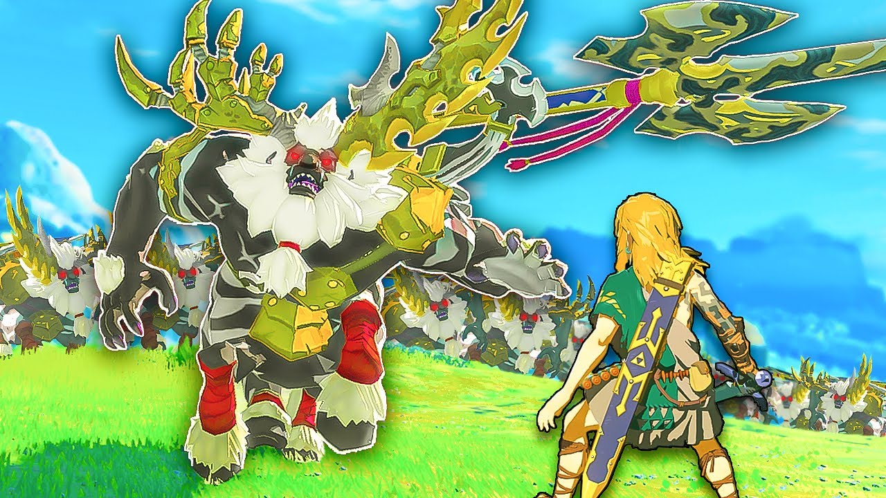 Zelda Tears of the Kingdom But EVERY ENEMY is a LYNEL