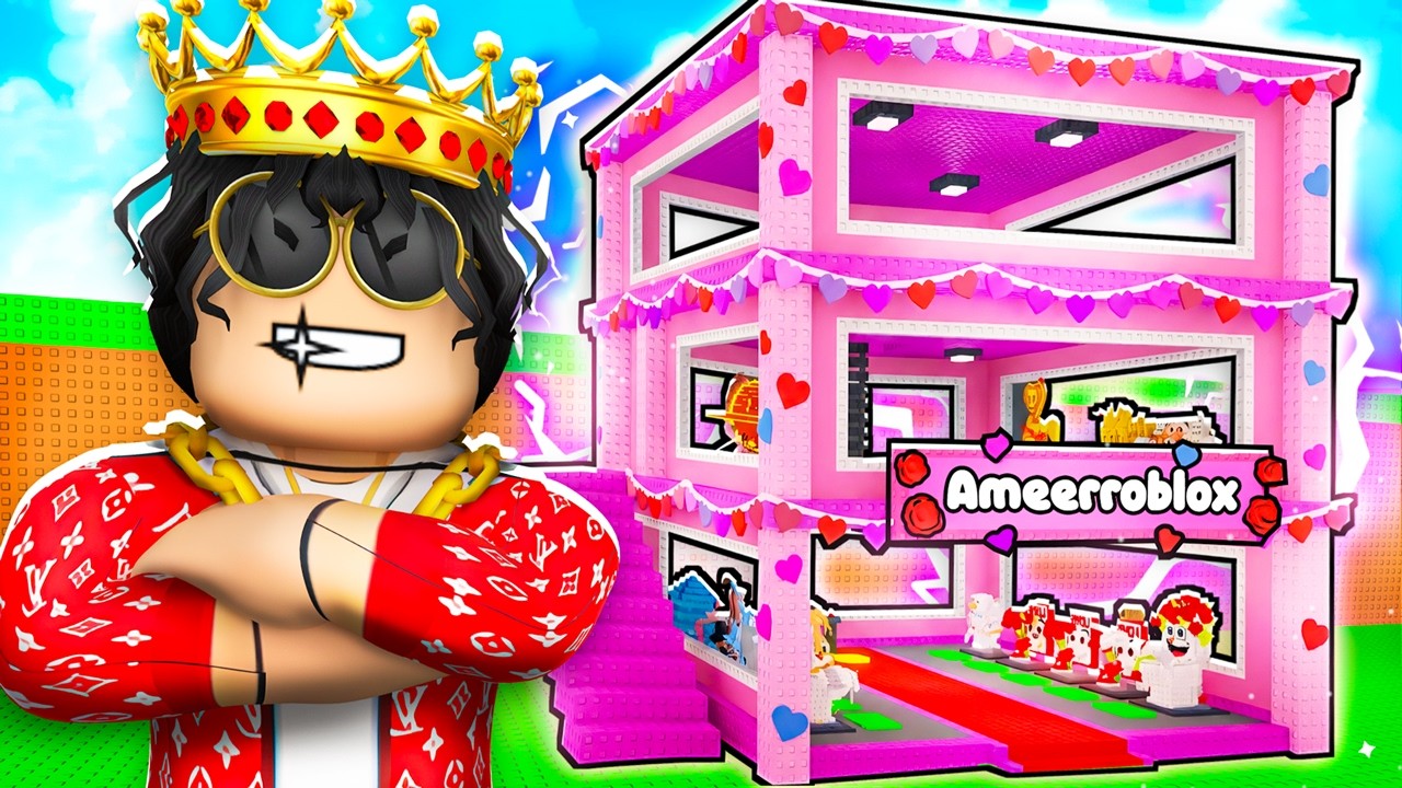 روبلوكس اول عربي يفتح بيت القلوب الجديد ❤️🔥