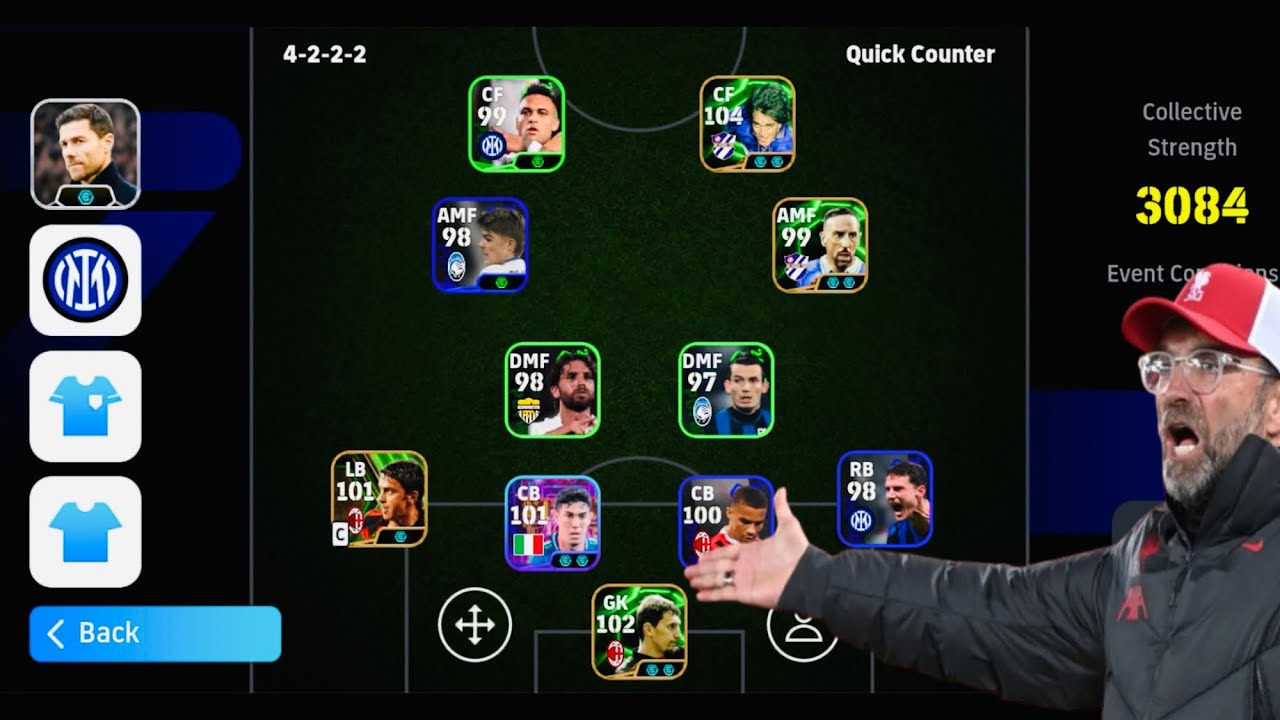 Form 4-2-2-2 👆🫶 EFOOTBALL 2026 MOBILE 