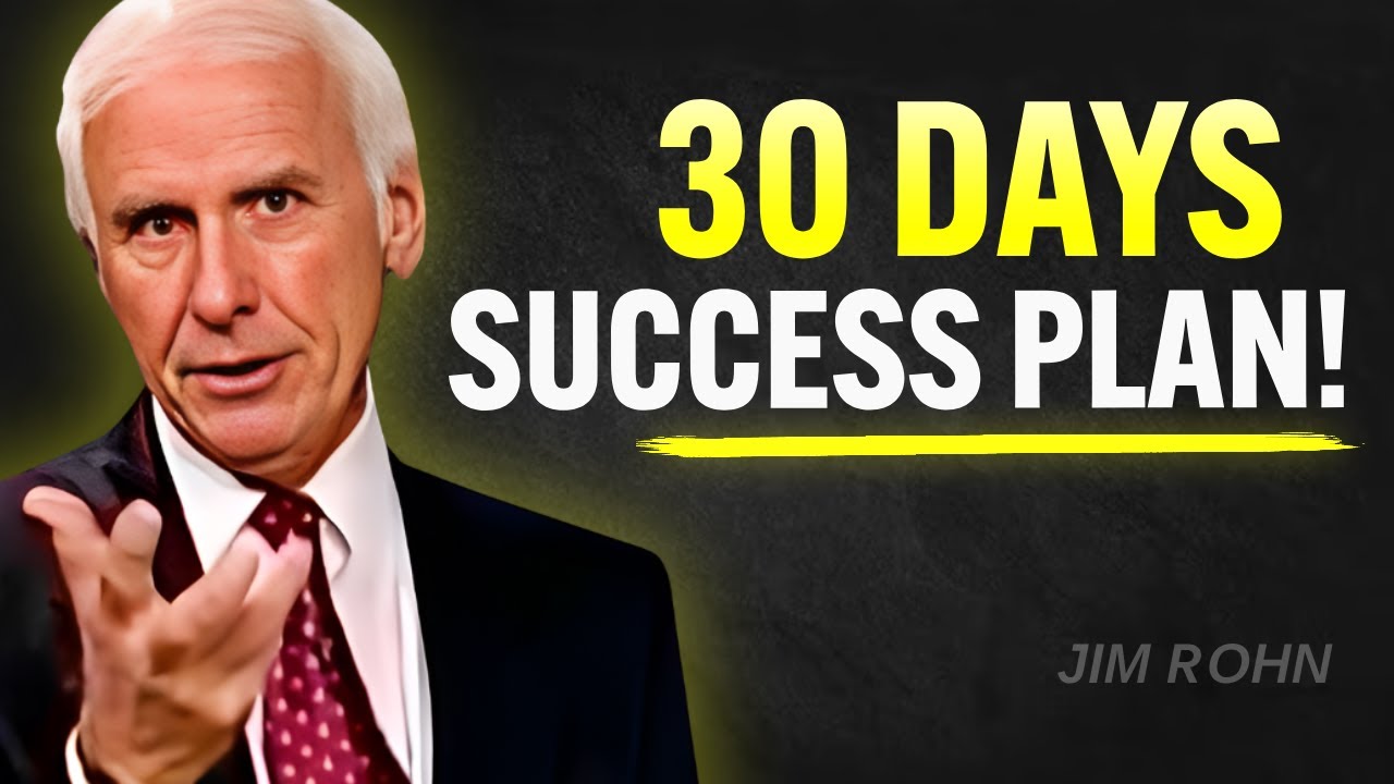 TRANSFORM YOUR LIFE WITH 30 DAYS SUCCESS PLAN | Jim Rohn Motivation