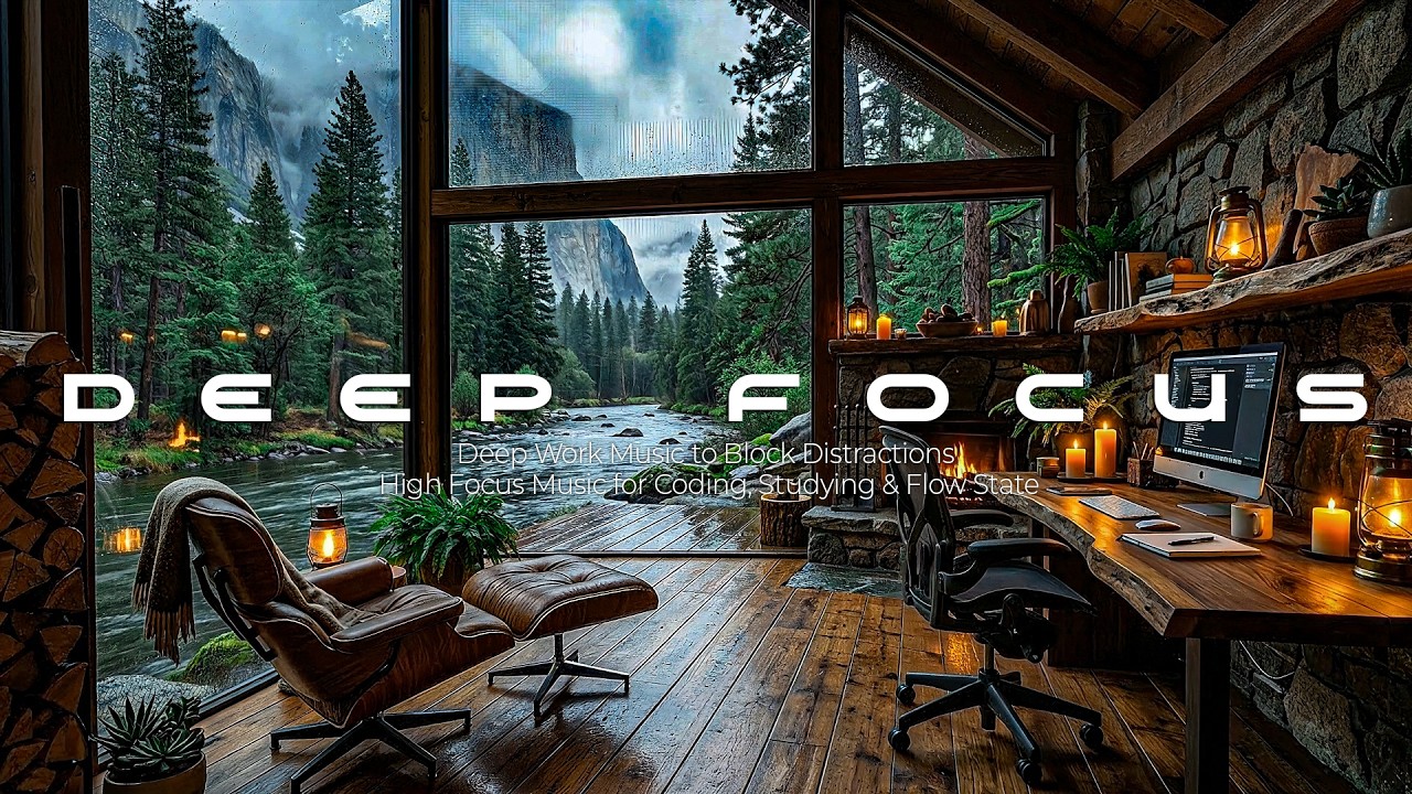 Deep Work Music to Block Distractions 🎧 High Focus Music for Coding, Studying & Flow State
