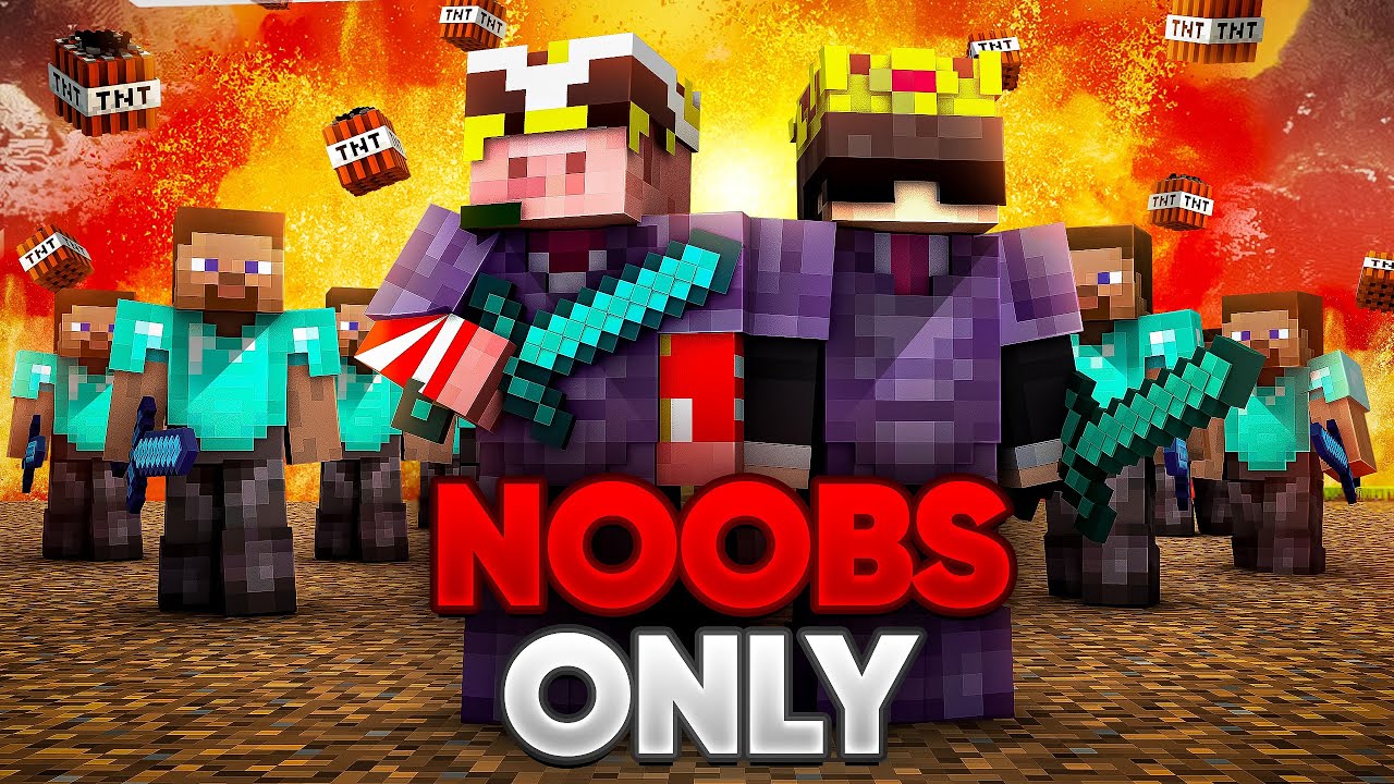 I Built the Most Powerful NOOB GANG In Minecraft SMP.