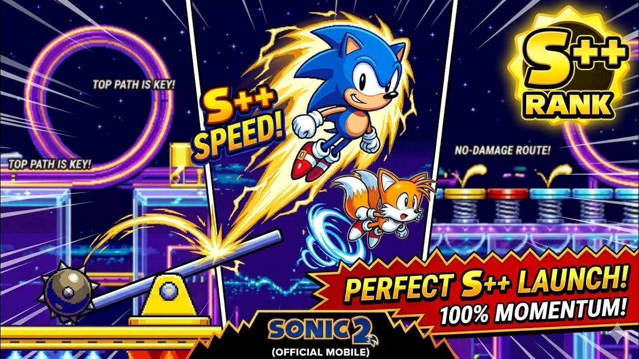  S++ TIER SPEED: SONIC & TAILS STAR LIGHT ZONE! 🏁✨ | ACT 1 PERFECT RUN (OFFICIAL SONIC 2) 🌀🌟