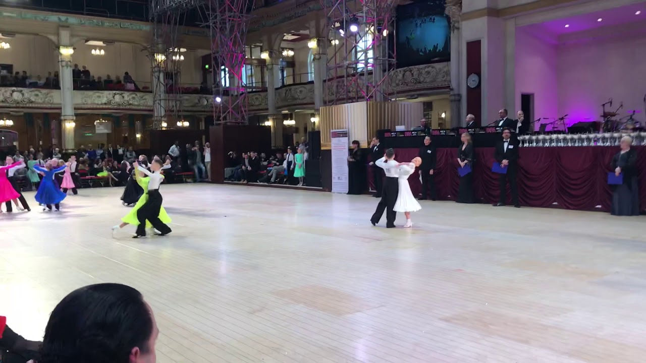 ANIL MISHRA & MARIIA MYKHAILENKO. -  WALTZ. - JUVENILE  (UNDER 12 YEARS).- BLACKPOOL.- 01.04.2018