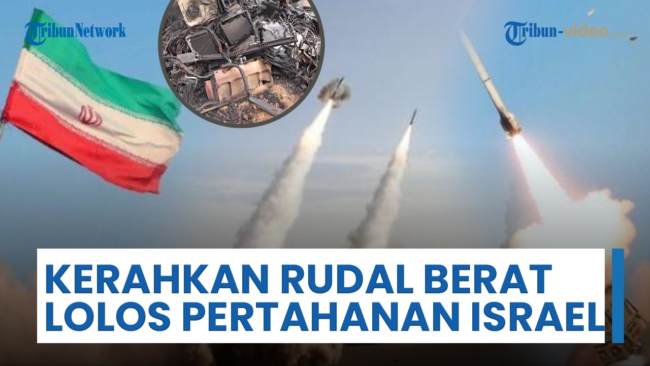 Lolos Pertahanan Israel, Iran Kerahkan Rudal Berat Berdaya Hancur Tinggi, Timbulkan Kerusakan Luas