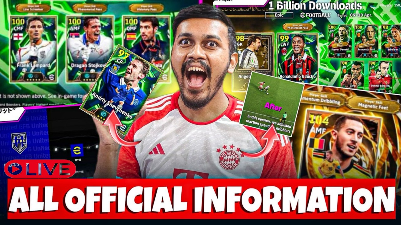 v5.4.0 Update Is Here...efootball 26 What's coming today? | LIVE