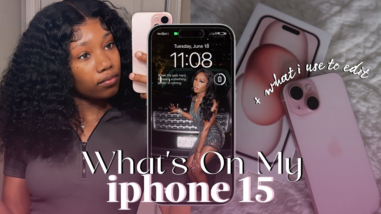 ЧТО УСТАНОВЛЕНО НА МОЁМ IPHONE 15 + iOS 17 | Миа Шанель
