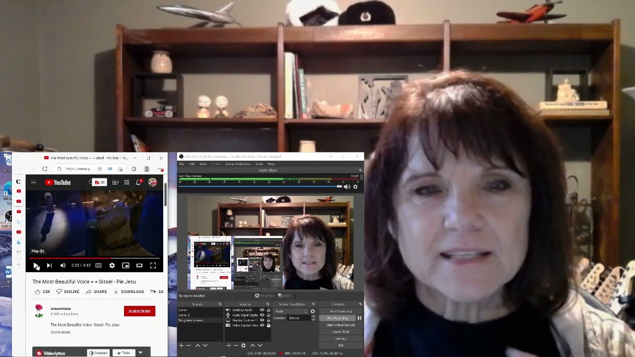 Pie Jesu!  Sissel The Most Beautiful Voice!  Bushy's Mama REACTS!