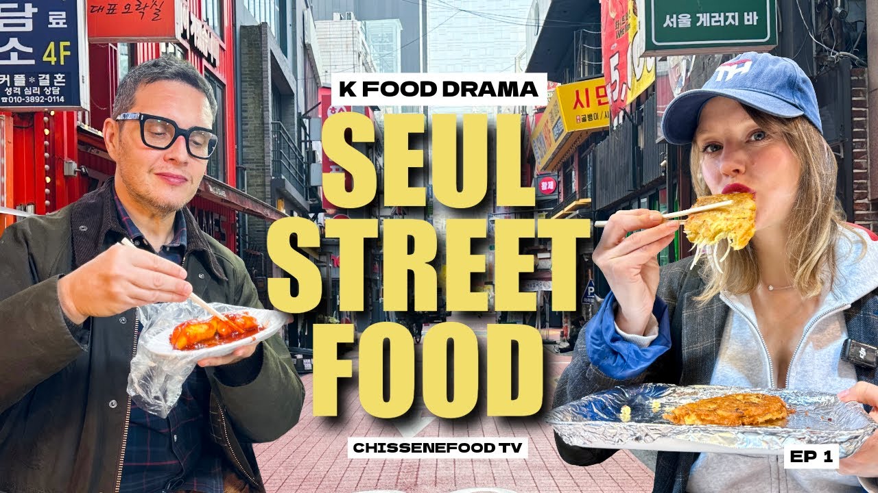 🇰🇷 Come si mangia a SEUL? Proviamo tutto lo street food della capitale della Corea del sud! Ep. 1