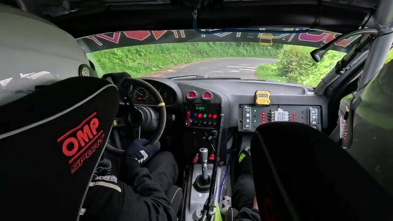 rallysprint silleda 2025 onboard dani mellado - jesus vazquez bmw e36 tc1