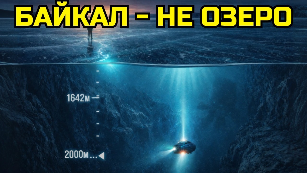 🔥ЧТО СКРЫВАЕТ ДНО БАЙКАЛА? СПОЙЛЕР — ЭТО НЕ ОЗЕРО