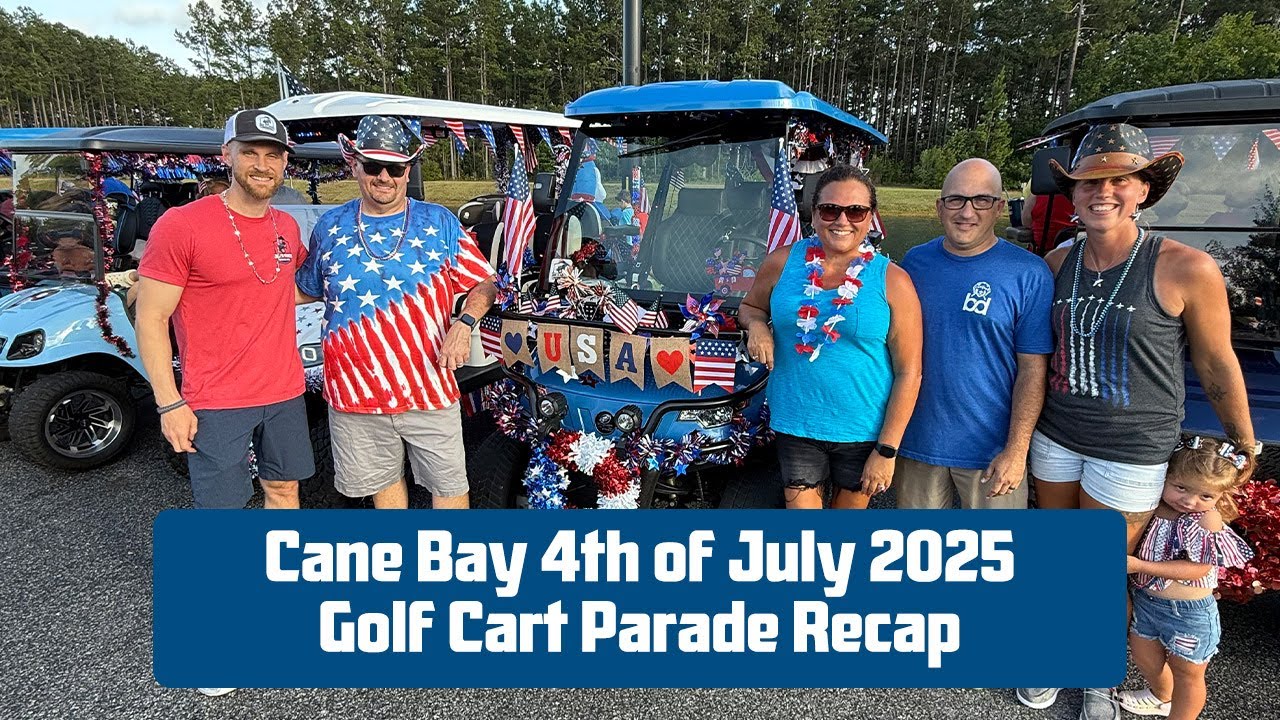 Cane Bay 4th of July Golf Cart Parade 2025 Recap