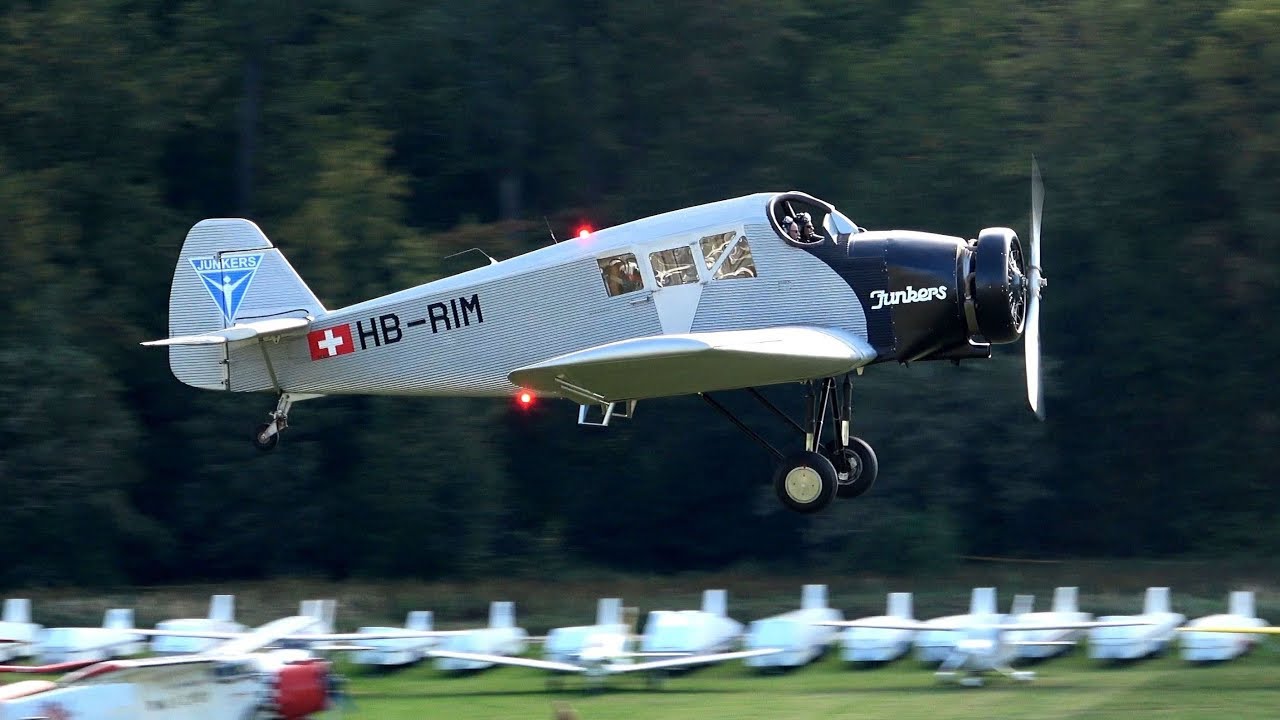 4Kᵁᴴᴰ Junkers F 13 The World's First All-Metal Transport Aircraft
