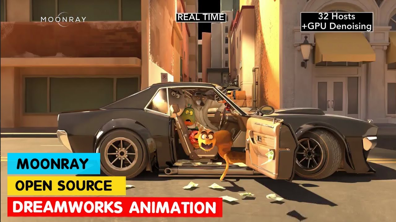 DreamWorks Animation | Open Source MoonRay Renderer this Year | @3DAnimationInternships