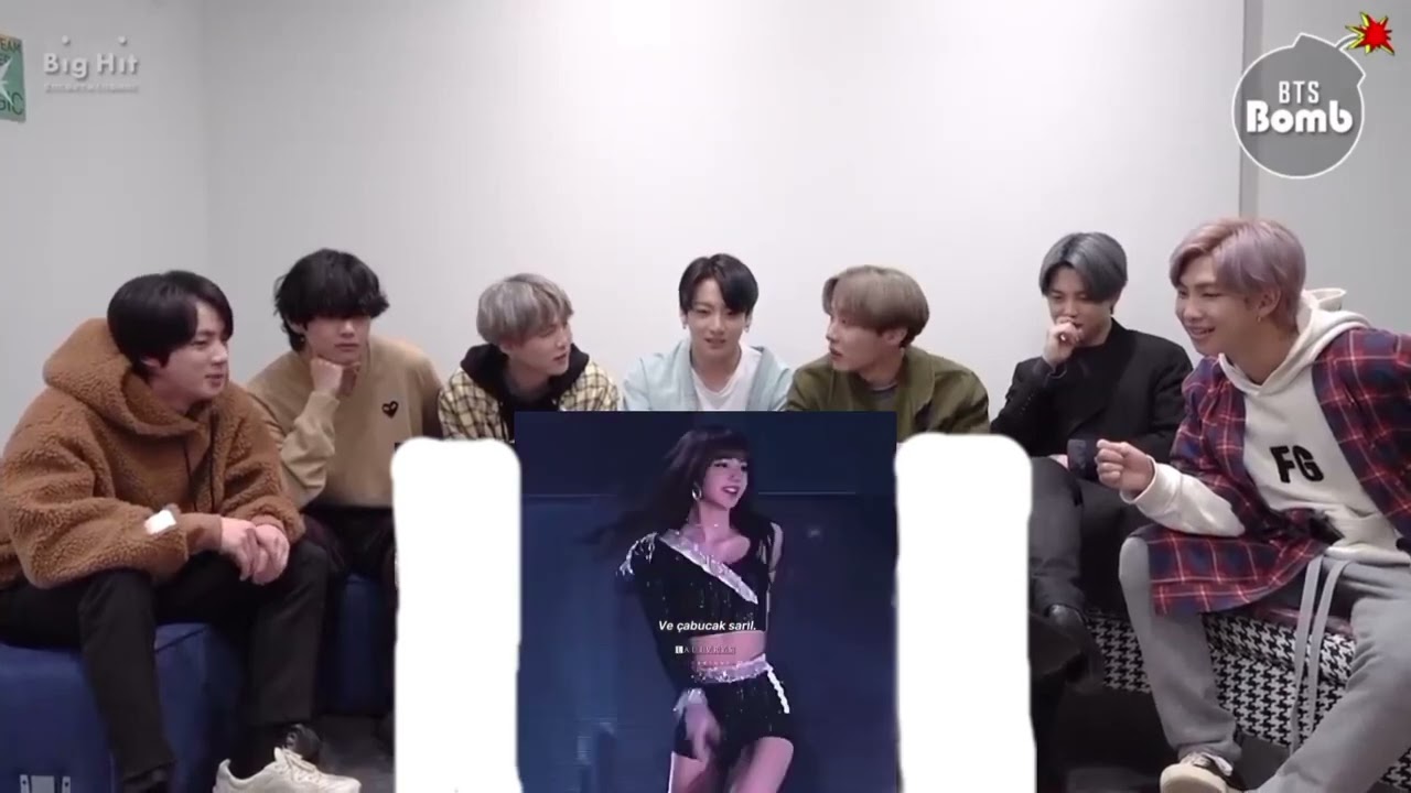 bts reaction lisa