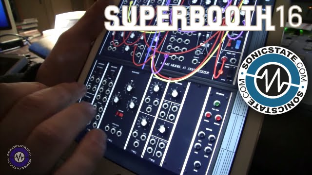 Moog Model 15  Modular - Monster New iOS App Exclusive